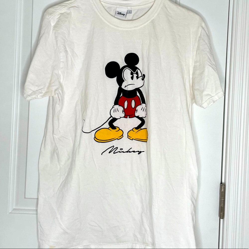 angry mickey tee